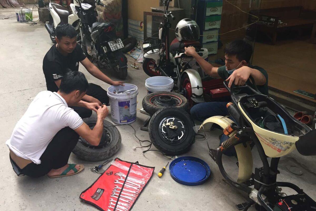 Dịch vụ sửa chữa xe điện